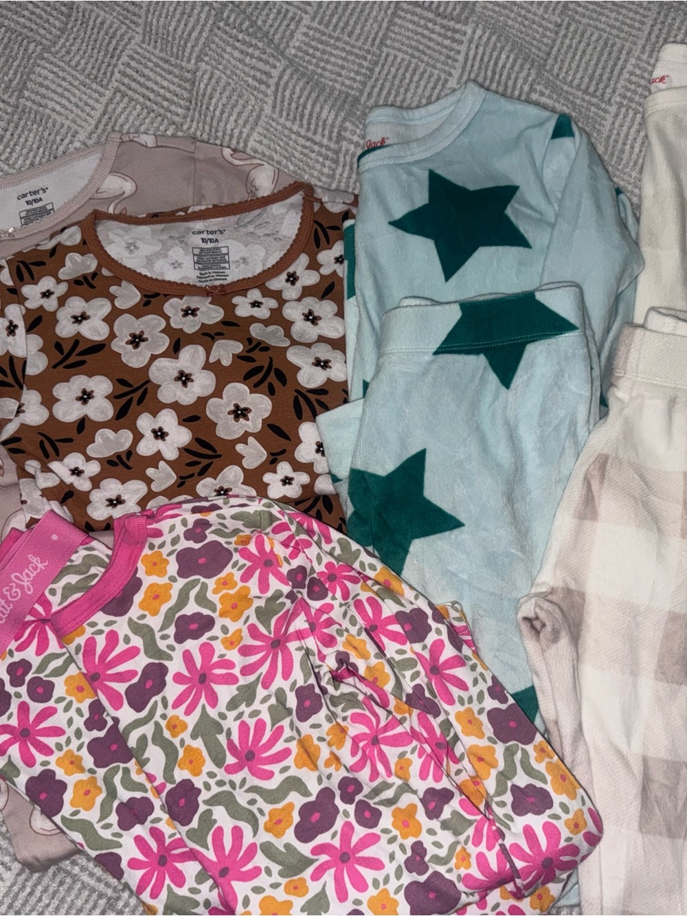 5 sets of girls PJs size 10 - Picture 2 of 2